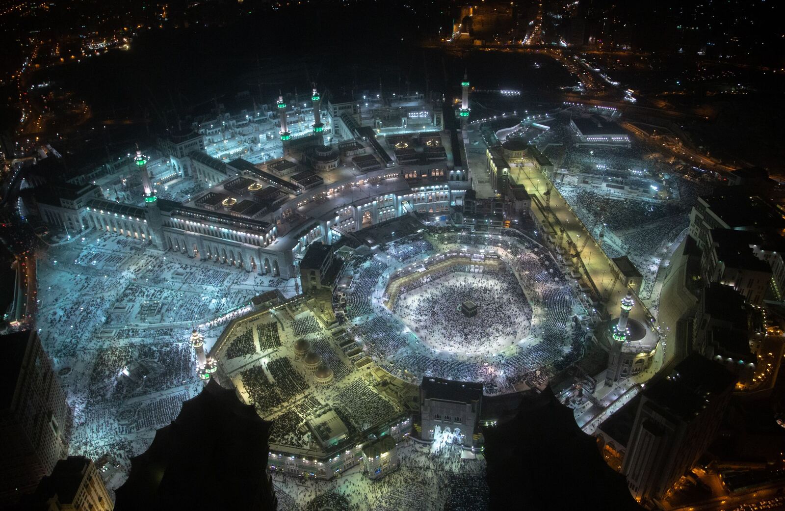 Aerial view of Masjid al-Haram Makkah - Zamzam Travels Group Umrah Packages 2026 UK